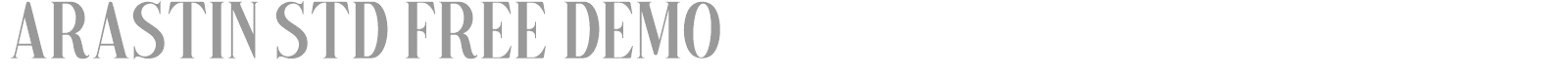 Arastin Pro font preview